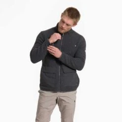 Vuori Men's Idyllwild Sherpa Jacket - Charcoal 14 Vuori Men's Idyllwild Sherpa Jacket - Charcoal -Daily Flex Shop V543CCL 1038 1200x crop center jpg