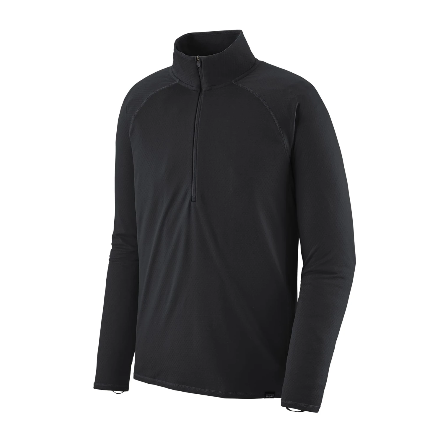 Patagonia Men's Capilene® Midweight Zip-Neck Top - Black 3 Patagonia Men's Capilene® Midweight Zip-Neck Top - Black