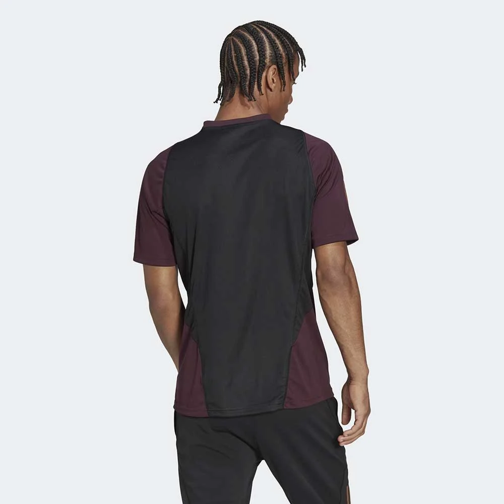 ADIDAS Men's Germany 2022 Tiro Training Jersey - Shadow Maroon 7 ADIDAS Men's Germany 2022 Tiro Training Jersey - Shadow Maroon - Image 5