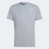 ADIDAS Men's Own The Run Tee - Halo Silver -Daily Flex Shop c57c458cfce54173bf34adbe0064788e 9366