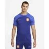 Nike Men's Netherlands Dri-FIT Strike Short Sleeve Top - Deep Royal Blue/Hyper Royal