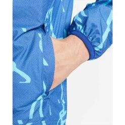 Nike Men's Chelsea AFW Soccer Jacket - Rush Blue/Chlorine Blue -Daily Flex Shop chelsea fc awf football jacket vNBw82 4