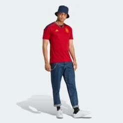 ADIDAS Men's Spain 2022 Home Jersey - Team Powder Red 11 ADIDAS Men's Spain 2022 Home Jersey - Team Powder Red -Daily Flex Shop d42f19480dd04285a98faea6010e9640 9366