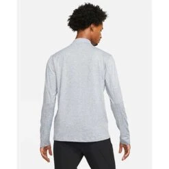 Men's Nike DriFIT Element 1/2 Zip Running Top - Smoke Grey/Grey Fog/Reflective Silver -Daily Flex Shop dri fit element mens 1 4 zip running top q04tXT 1