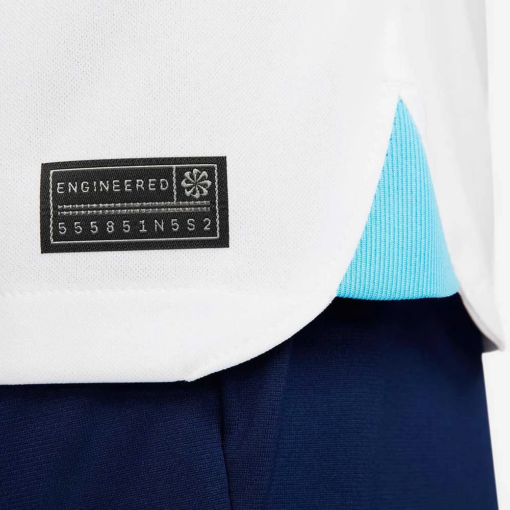 Nike Men's England 2022/23 Dri-FIT Home Stadium Jersey - White/Blue Fury 6 Nike Men's England 2022/23 Dri-FIT Home Stadium Jersey - White/Blue Fury - Image 4