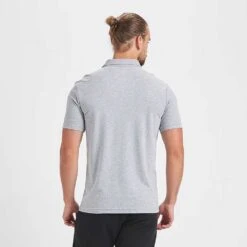 Vuori Men's Ace Polo - Light Grey -Daily Flex Shop ezgif 3 53823ef0c6