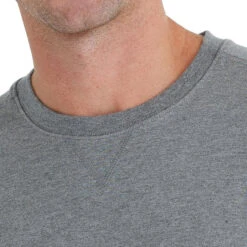 Men's Bamboo Heritage Fleece Crew - Heather Graphite -Daily Flex Shop heritage fleece crew heather graphite men top 3 600x 1