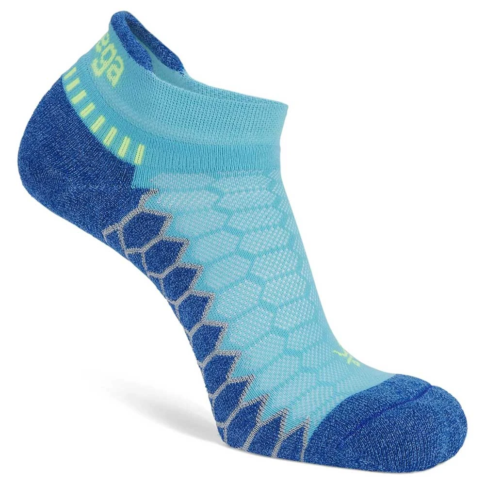 Balega Silver No Show Tab Running Socks - Cobalt 3 Balega Silver No Show Tab Running Socks - Cobalt