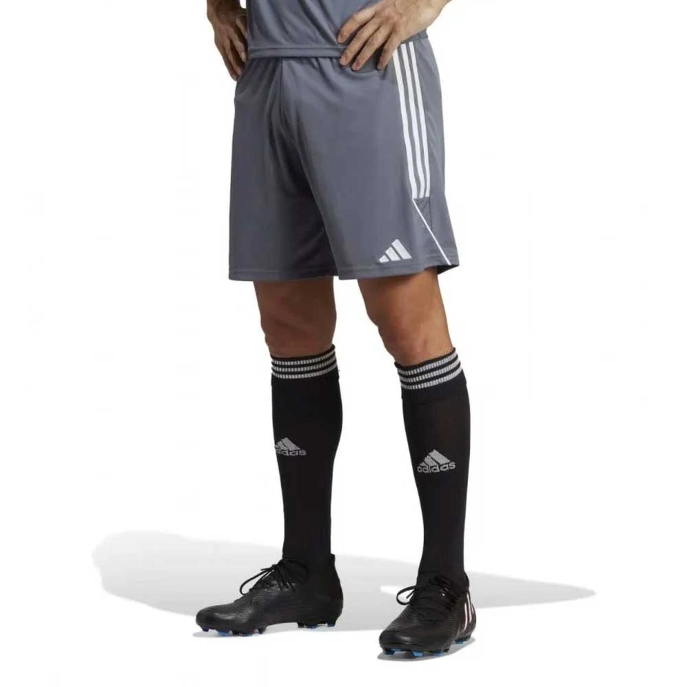 ADIDAS Men's Tiro 23 Short - Team Onix/White 6 ADIDAS Men's Tiro 23 Short - Team Onix/White - Image 4