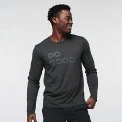 Cotopaxi Men's Do Good Long-Sleeve T-Shirt - Iron