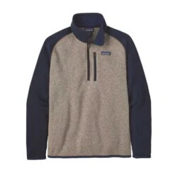 Patagonia Men's Better Sweater 1/4 Zip - Oar Tan